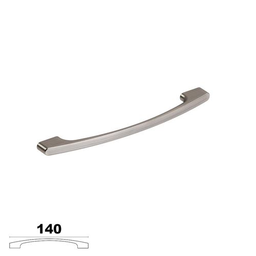 Immagine di maniglie m3960 c mm. 128 metal nichel satinato l 140 h 29 i 128/ 96                                                                                           