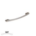 Immagine di maniglie m3960 d mm.  96 metal nichel satinato l 107 h 29 i  96/ 64                                                                                           