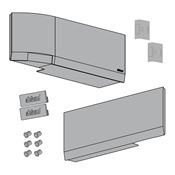 Immagine di snodi aventos hfls t gusci ser grigio chiaro x aventos hfls t                                                                                           