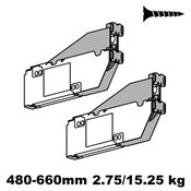Immagine di 22S2500 KRAFTSP S2 ZN - AVENTOS HS per anta basculante Base forza adatto per SERVO-DRIVE 