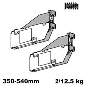 Immagine di 22S2210 KRAFTSP S2 ZN - AVENTOS HS per anta basculante Base forza con viti EURO premontate adatto per SERVO-DRIVE 