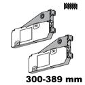 Immagine di 22L2210 KRAFTSP S2 ZN - AVENTOS HL per anta ad apertura verticale con viti euro premontate base forza adatto per SERVO-DRIVE 
