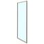 Immagine di Kit porta battente Pivot Grid larghezza fino a 1000 mm altezza fino a 3000 mm con incontro magnetico verniciato bianco ral 9002 