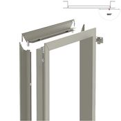 Immagine di Kit stipiti porta battente tirare Pivot larghezza fino a 1000 mm altezza fino a 3000 mm verniciato bianco ral 9002 