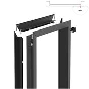 Immagine di Kit stipiti porta battente tirare Pivot larghezza fino a 1000 mm altezza fino a 3000 mm verniciato metalgrey 
