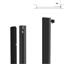 Immagine di Kit stipiti porta battente spingere Pivot senza traverso altezza fino a 3000 mm verniciato metalgrey 