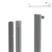 Immagine di Kit stipiti porta battente spingere Pivot senza traverso altezza fino a 3000 mm grezzo 