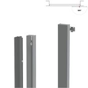 Immagine di Kit stipiti porta battente tirare Pivot senza traverso altezza fino a 3000 mm grezzo 