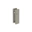 Immagine di Set placche per serratura porte battente Pivot Grid con solo foro maniglia verniciate bianco ral 9002 