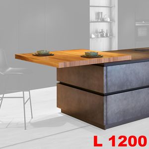 Immagine di meccanismi tavoli estraibili snack top l1200 set 1 tavolo s/piani                                                                                           