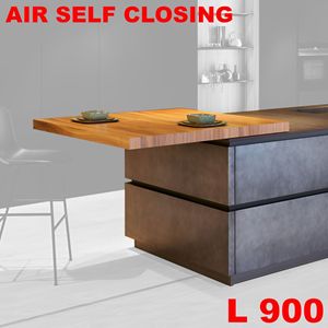 Immagine di meccanismi tavoli estraibili snack topa l 900 set 1 tavolo c/self closing                                                                                           