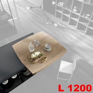 Immagine di meccanismi tavoli estraibili slide l1200 q set 1 tavolo s/piani c/tappi                                                                                           