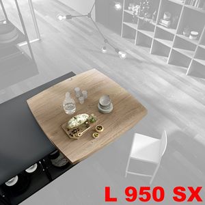 Immagine di meccanismi tavoli estraibili slide l 950 sx r set 1 tavolo s/piani c/tappi                                                                                           