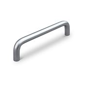 Immagine di maniglie barga mm 128 argento                                                                                            