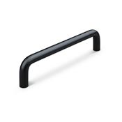 Immagine di maniglie barga mm 128 nero op.                                                                                            