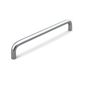 Immagine di maniglie barga mm 192 argento                                                                                            