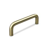 Immagine di maniglie barga mm  96 oro sat.                                                                                            