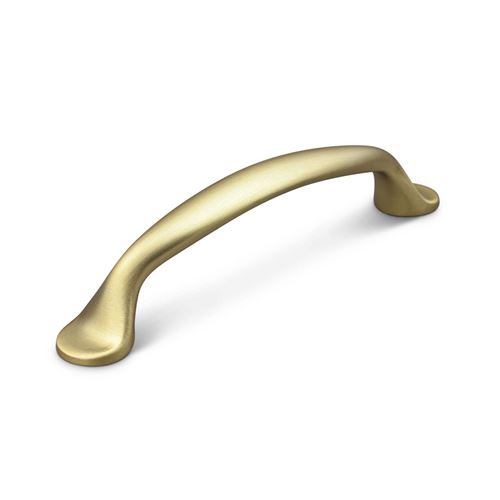 Immagine di maniglie barletta mm  96 oro sat.                                                                                            