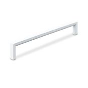 Immagine di maniglie calabro mm 160 bianco op.                                                                                            