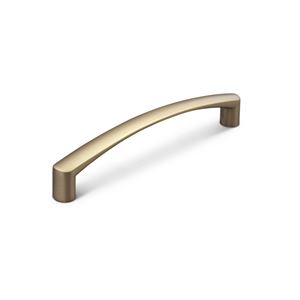 Immagine di maniglie celano mm 128 oro sat.                                                                                            
