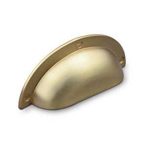 Immagine di maniglie conti mm  64 oro sat.                                                                                            
