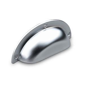Immagine di maniglie conti mm  64 argento                                                                                            