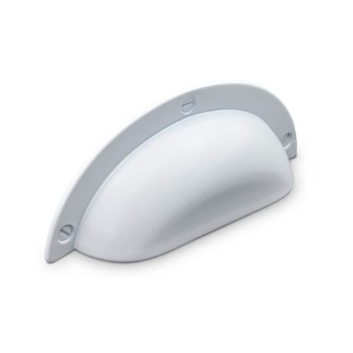 Immagine di maniglie conti mm  64 bianco op.                                                                                            