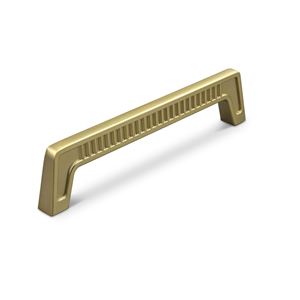 Immagine di maniglie ferrara mm 160 oro sat.                                                                                            