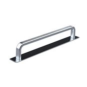 Immagine di maniglie gardone mm 160 goffr. argento                                                                                            