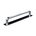 Immagine di maniglie gardone mm 160 rigate cromo l.                                                                                            