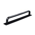 Immagine di maniglie gardone mm 160 rigate nero op.                                                                                            