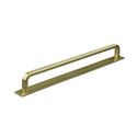 Immagine di maniglie gardone mm 224 goffr. oro sat.                                                                                            
