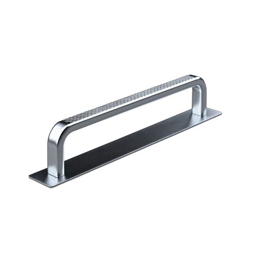 Immagine di maniglie gardone mm 224 goffr. bianco op.                                                                                            