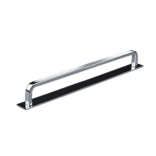 Immagine di maniglie gardone mm 224 rigate cromo l.                                                                                            