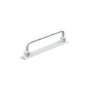Immagine di maniglie limone mm 128 bianco op.                                                                                            
