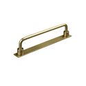Immagine di maniglie limone mm 160 oro sat.                                                                                            