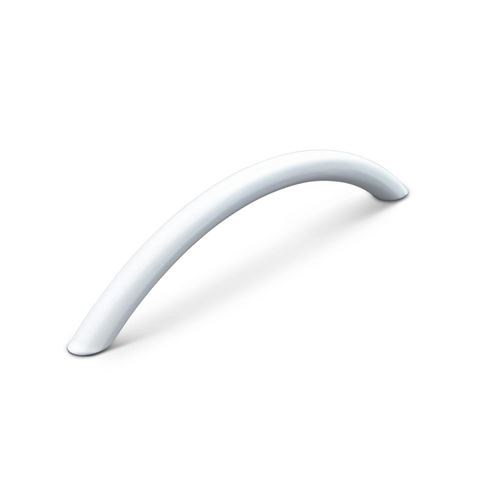 Immagine di maniglie marseille mm 128 bianco op.                                                                                            