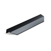 Immagine di maniglie modena mm  80 nero op.                                                                                            