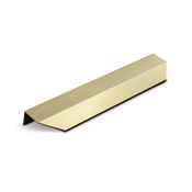 Immagine di maniglie modena mm  80 oro sat.                                                                                            