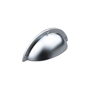 Immagine di maniglie prato mm  64 argento                                                                                            