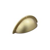 Immagine di maniglie prato mm  64 oro sat.                                                                                            
