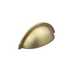 Immagine di maniglie prato mm  64 oro sat.                                                                                            