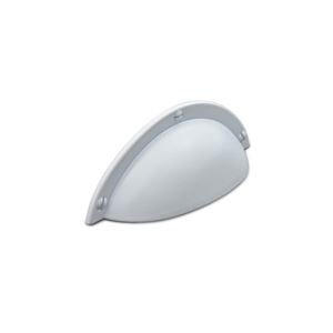 Immagine di maniglie prato mm  64 bianco op.                                                                                            