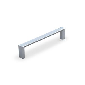 Immagine di maniglie sala mm 128 argento                                                                                            