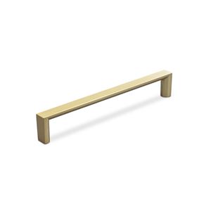 Immagine di maniglie sala mm 160 oro sat.                                                                                            