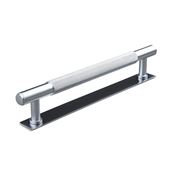Immagine di maniglie salo mm 160 goffr. argento                                                                                            