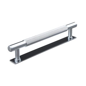 Immagine di maniglie salo mm 160 goffr. argento                                                                                            