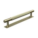 Immagine di maniglie salo mm 160 goffr. oro sat.                                                                                            