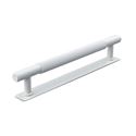 Immagine di maniglie salo mm 160 goffr. bianco op.                                                                                            