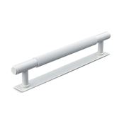 Immagine di maniglie salo mm 160 goffr. bianco op.                                                                                            